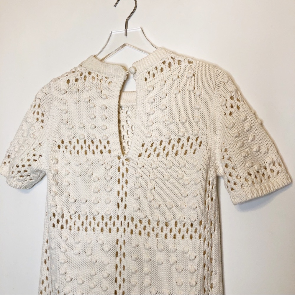 Marie Sixtine Organic Cotton Crochet Dress - Picture 8 of 9